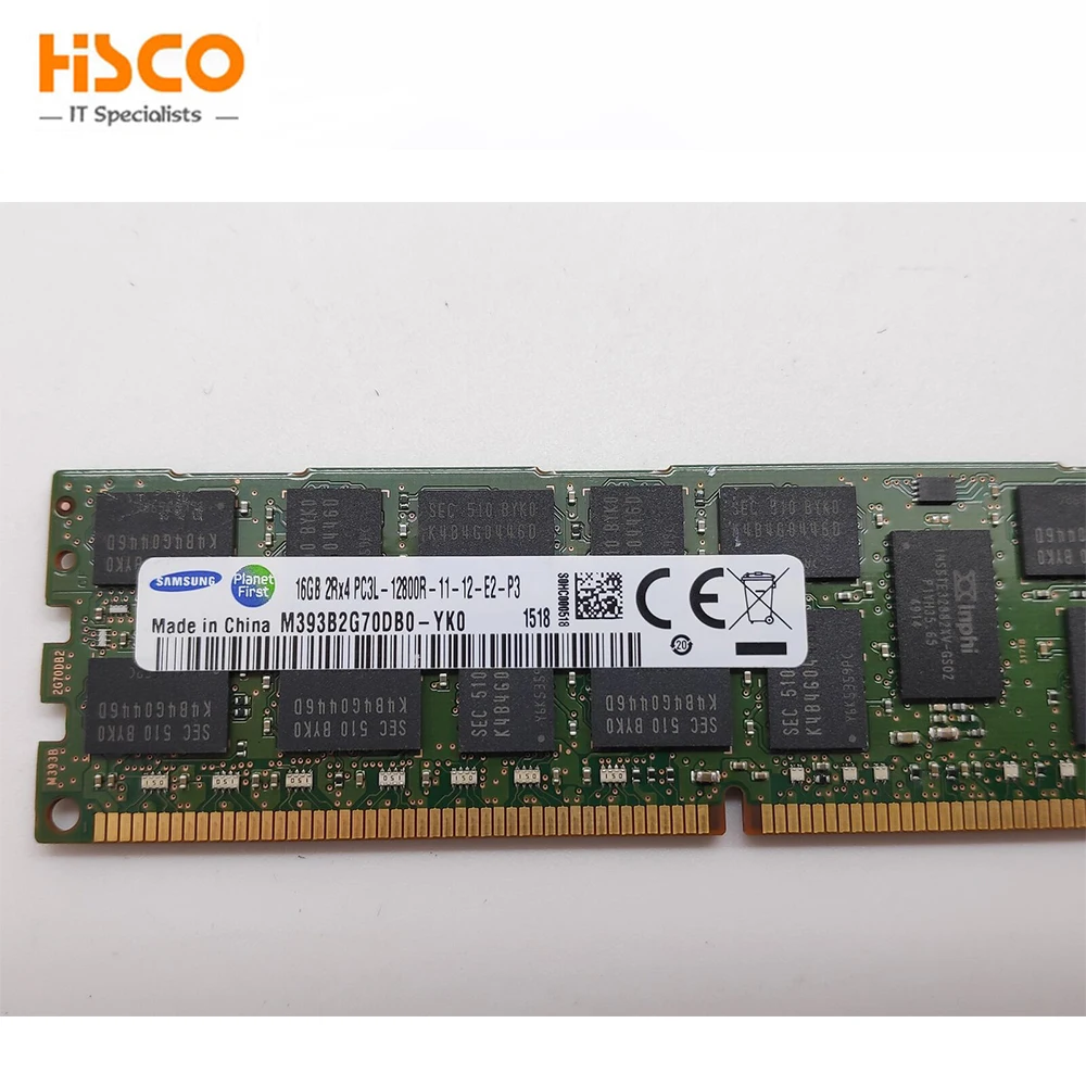 Source New 16GB 2Rx4 PC3L-12800R ECC DDR3 1600MHZ Server Memory