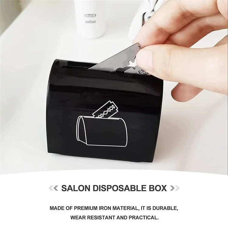 safety razor blade storage tin box