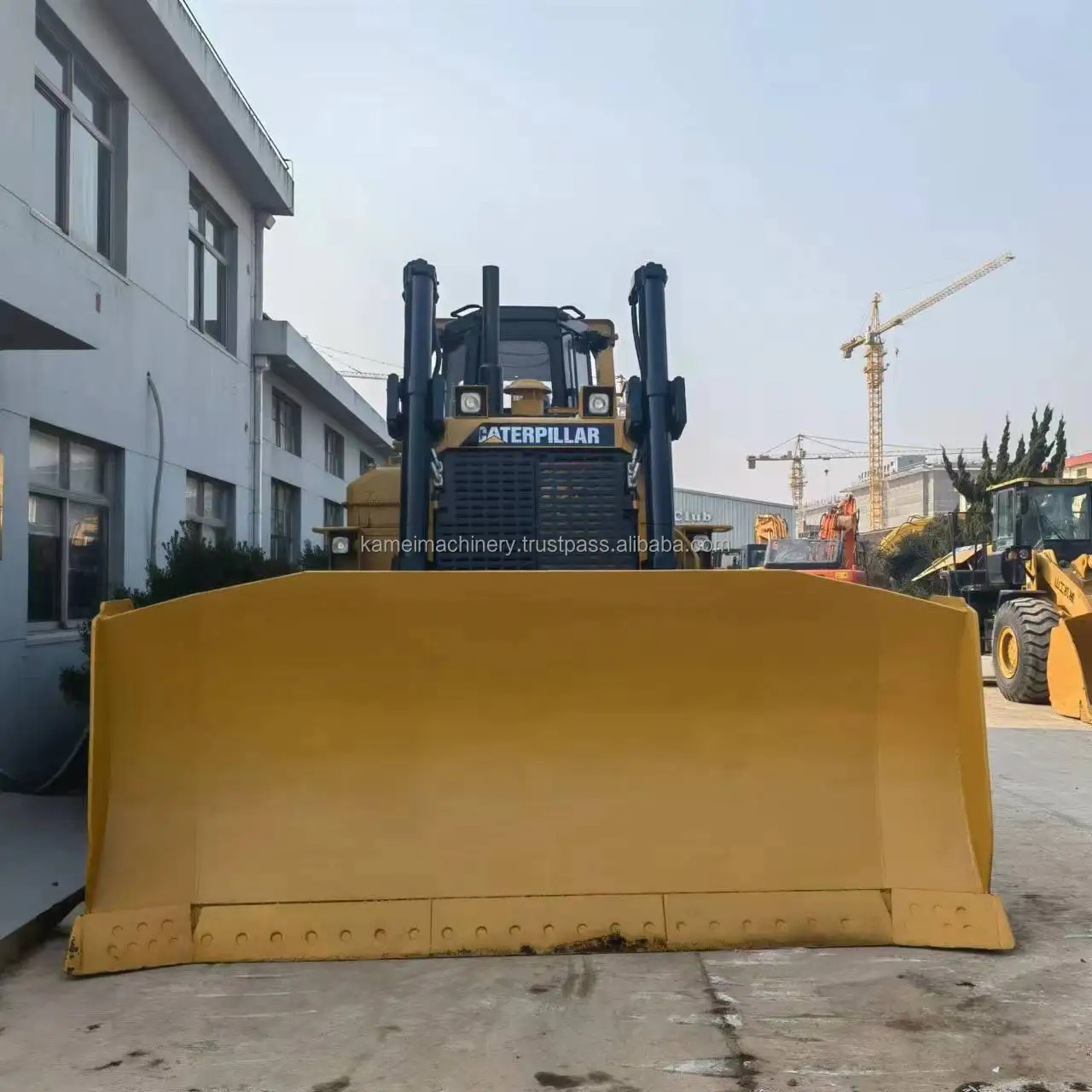 Всемирно известный Подержанный бульдозер Caterpillar D9R отличное качество двигатель Cat D6G D7R D8R D12 популярное использование