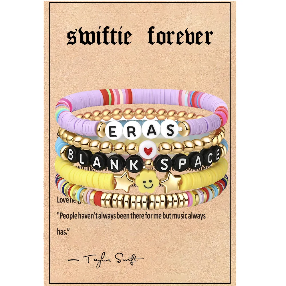Fashion Designer Bohemian Charm Sets Swiftie Friendship Bead Bracelet