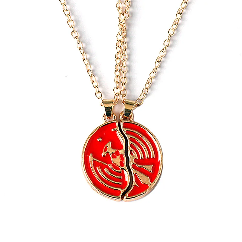 Metal Kamen Rider Necklace - Broken Necklace Eagle Eye Logo