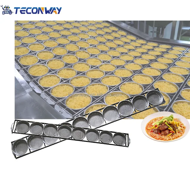 SUS304 CNC Lathed Corrosion-Resistant Original Maker Burr-free Ramen Fryer Retainer for Bag Noodle Line