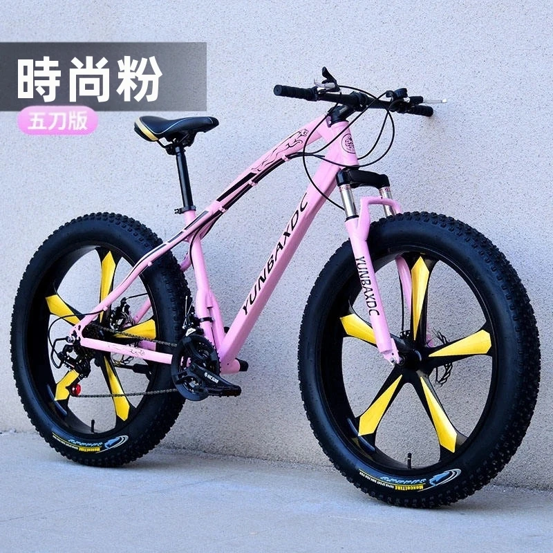 2022新しいデザインのマウンテンバイクファットタイヤスノーバイク26