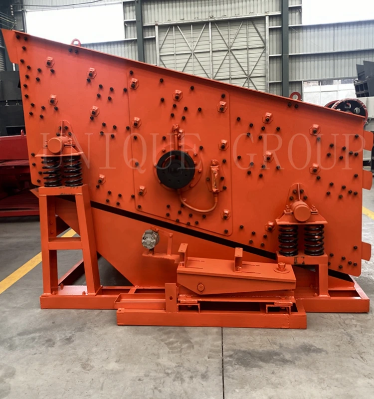 High Efficient Sand and Stone Separator Mobile Vibrating Sand Screen Machine Linear Vibrating Screen for Sale