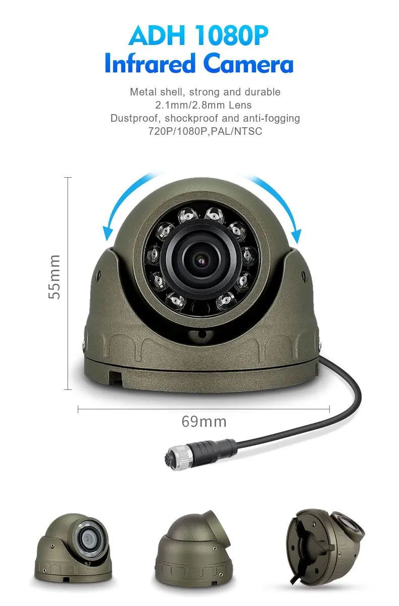 Ultravision Car Camera Security System Cmara Para Camiones Night Vision