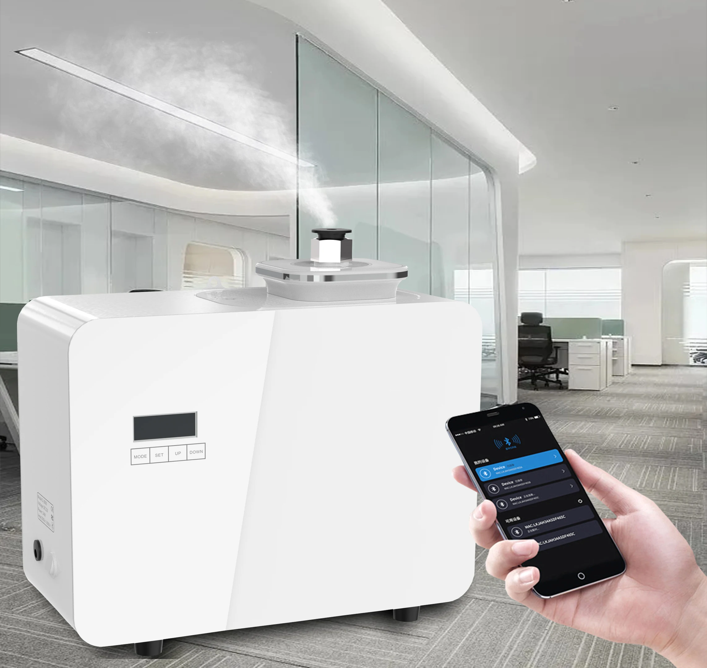 800 мл Новый роскошный дизайн большой ароматизатор HVAC Difusor De Aroma HVAC масляный диффузор HVAC Ароматический диффузор