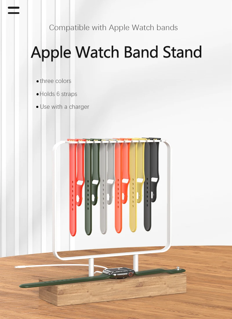 Custom Watch Strap Display For Apple Watch Band Display Stand Metal