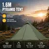 Dark green outer tent