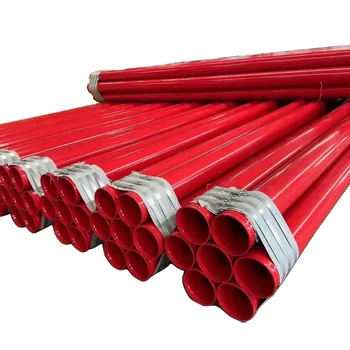 Plastic coated composite steel pipe for large caliber fire fighting Fire pipe