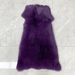 Trendy Real White Fox Fur Coat for Women - Custom Sizes Available
