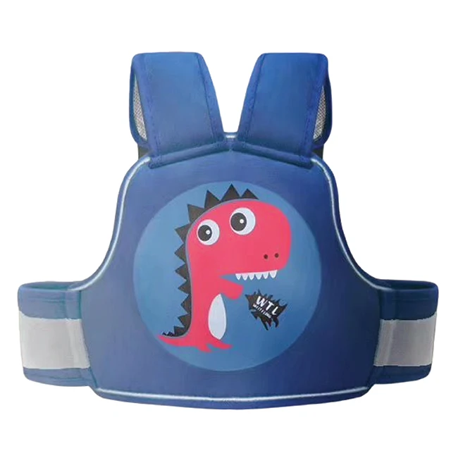 POLKA TOTS Two-Wheeler/Motorcycle Child Harness Safety Seat Belt with Adjustable Baby Carrier for Toddler Baby Kids