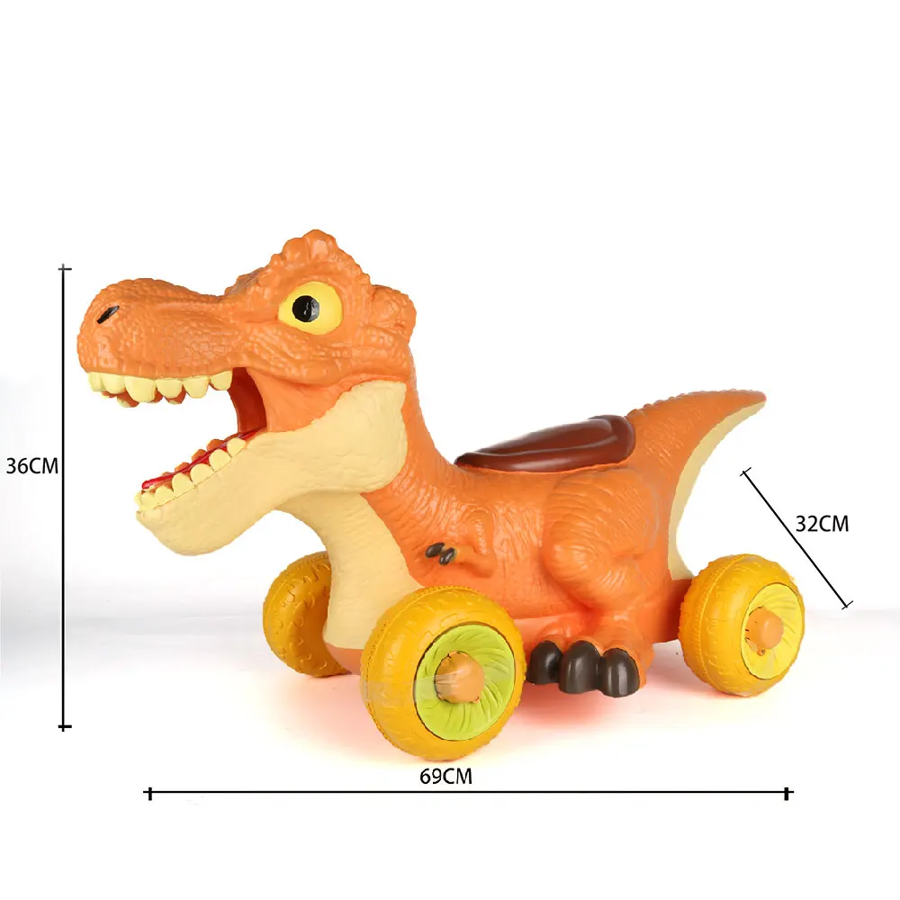 Large T-rex Model Kids Theme Park Toy Dinosaur Ride On Car - Buy ...