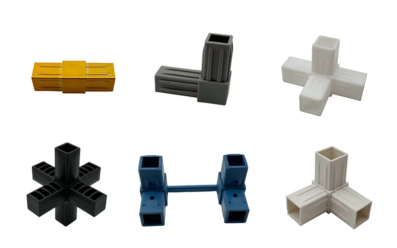 Plastic Square Tube Corner Connectors - Durable & Efficient