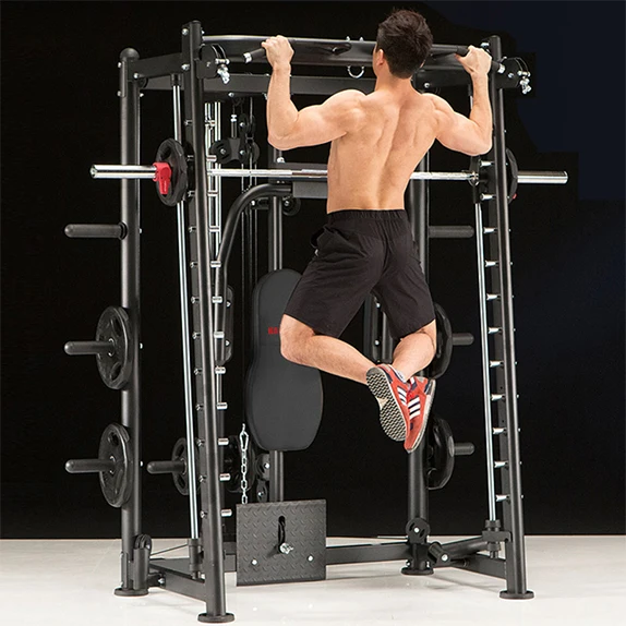 
 Индивидуальный Логотип, оборудование для тренажерного зала, тяжелоатлетика, многофункциональная машина Smith power rack  