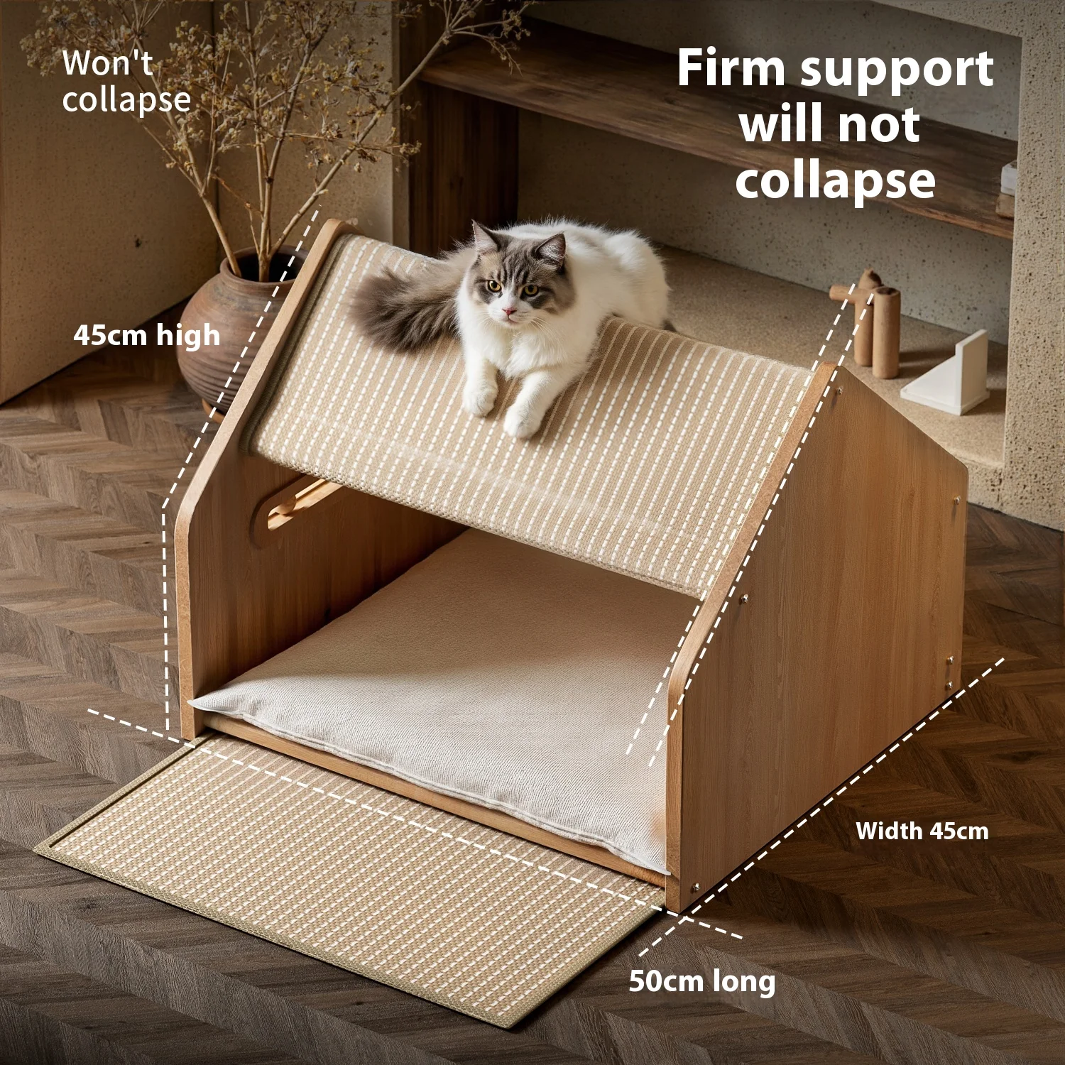 Cat Shelter cat Scratching Board Winter cat Nest Self Hi Carousel cat Toy Sisal cat Scratching Board cat House Recliner factory