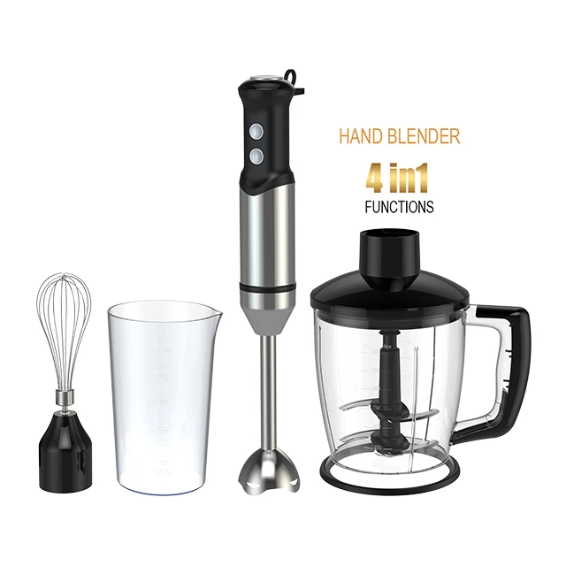 ハンドブレンダーセット 500W DCモーター 多目的浸漬ブレンダー 無段階