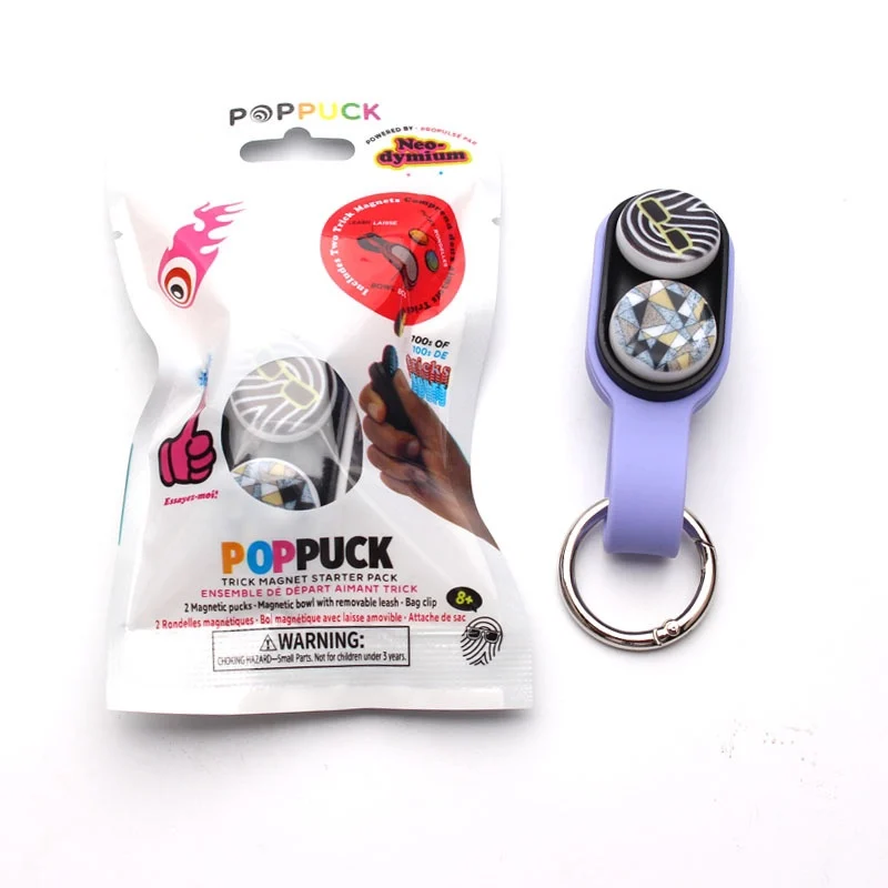 Poppuck Pop Puck - Trick And Fidget Toy New Fidget Poppuck Trick Fidget ...