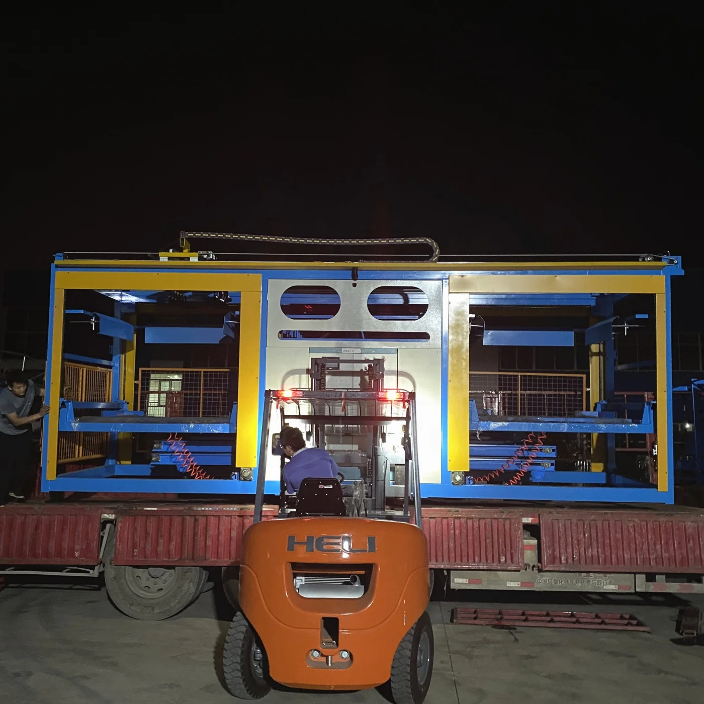 Double station single product Bag palletizing