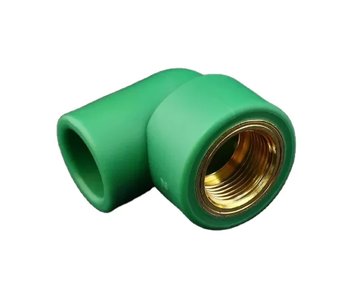 PPR internal wire elbow copper internal thread right angle elbow pipe fittings  ppr pipe system