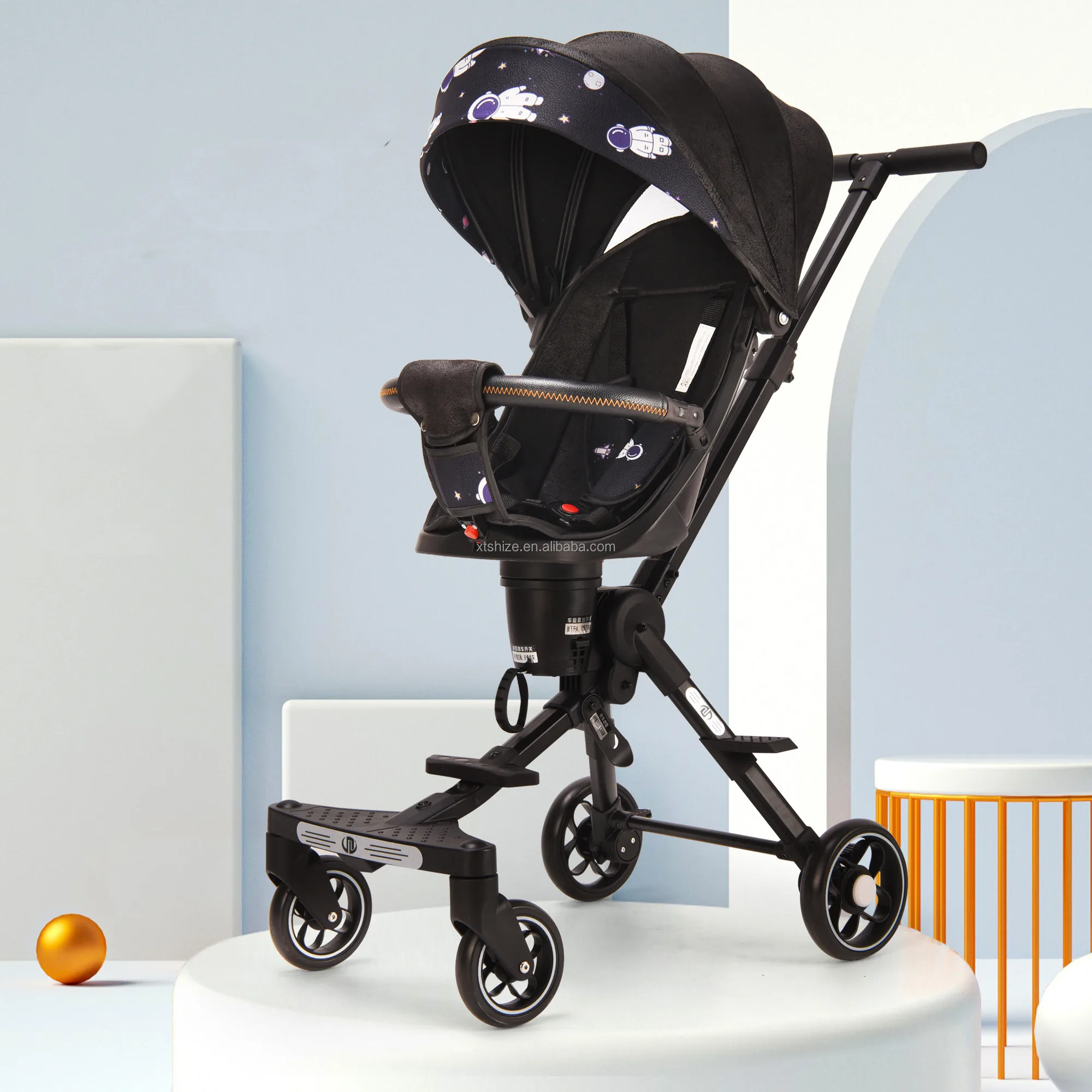 Luxurious Pushchair Baby Stroller Factory with High Quality Child Baby Stroller