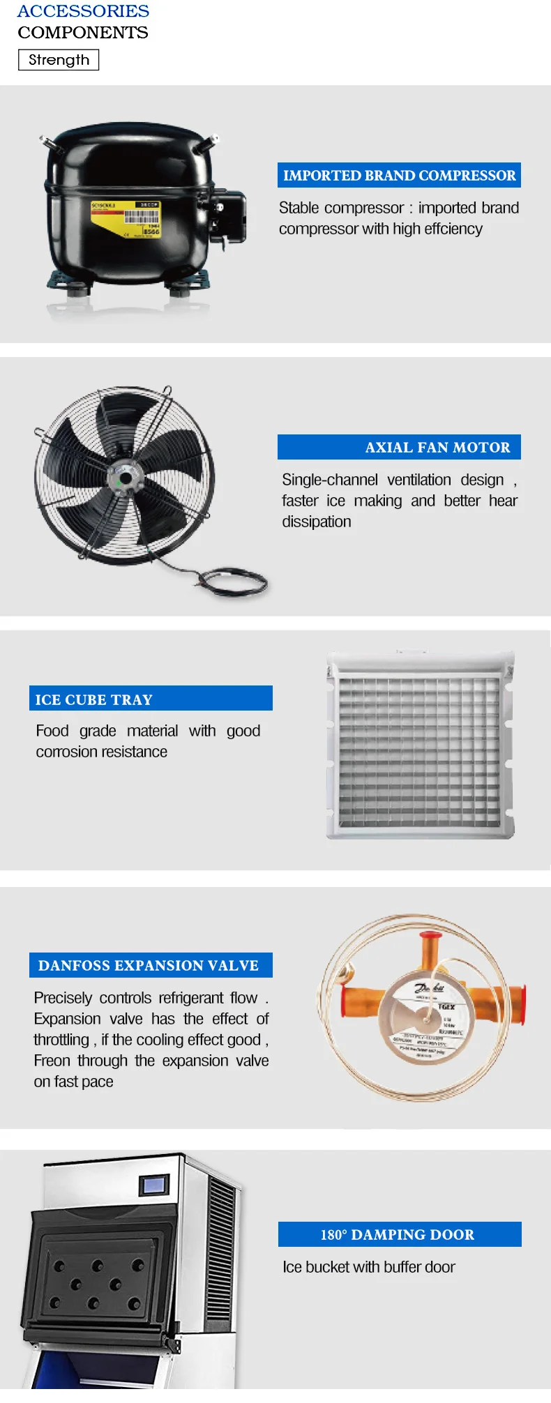 Automatic Edible Commercial Portable Cube Ice Maker For Sale Buy