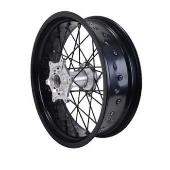 High quality Standard configuration fit TM Supermoto wheels 17*3.0 &17*5.0  Customizable color logo