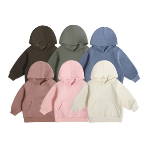 Professional China Supplier Winter Fall Hooded Sweatshirt Pocket Long Sleeves Knitted Toddler Pullover Tops
