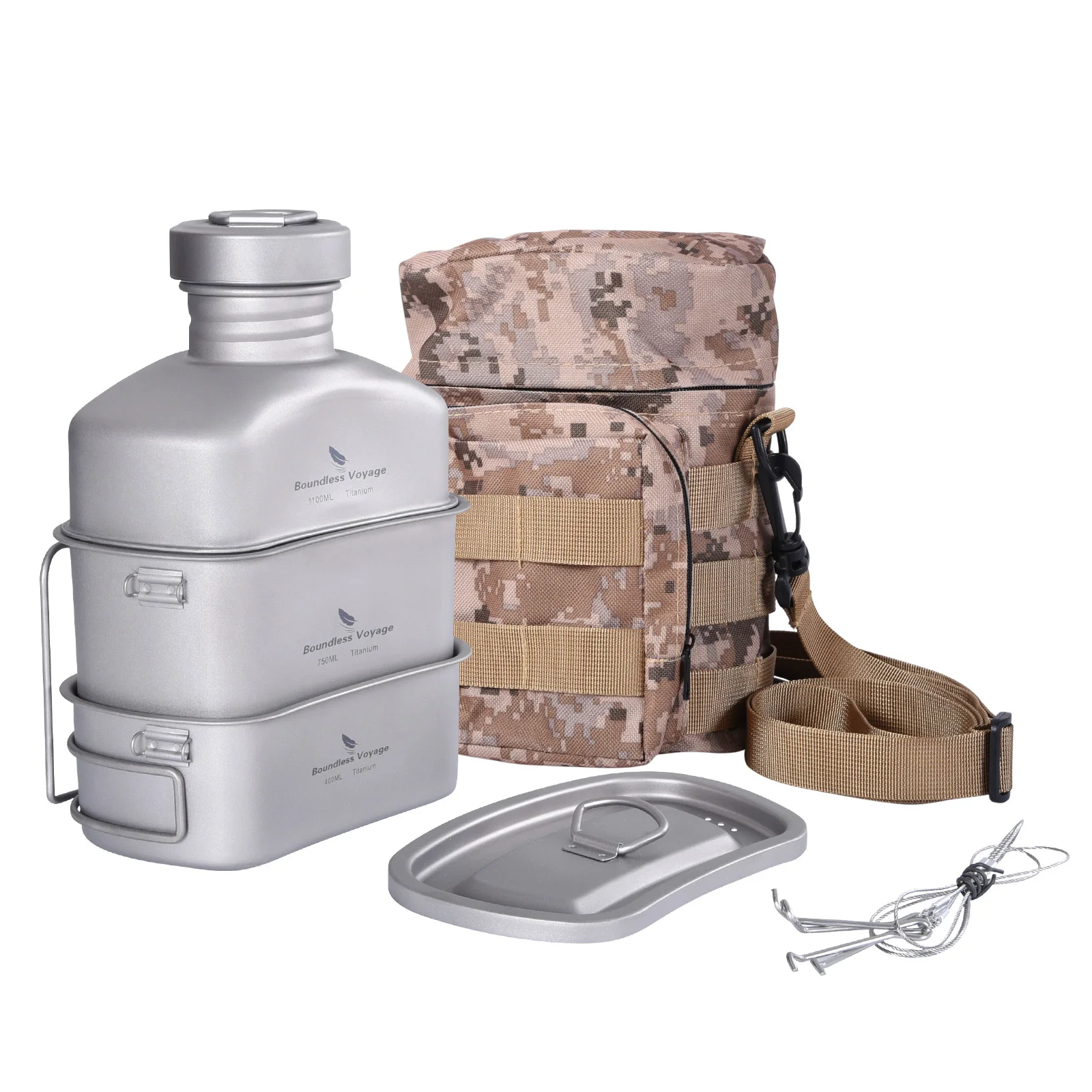 Batterie De Cuisine Portable,De Voyage En Plein Air,Sans Eau,Équipement Militaire En Titane Pur,Bouilloire Boîte À Lunch Buy Titanium Kettle Lunch Batterie De Cuisine Portable,De Voyage En Plein Air,Sans Eau,Équipement Militaire En Titane Pur,Bouilloire Boîte À Lunch Buy Titanium Kettle Lunch