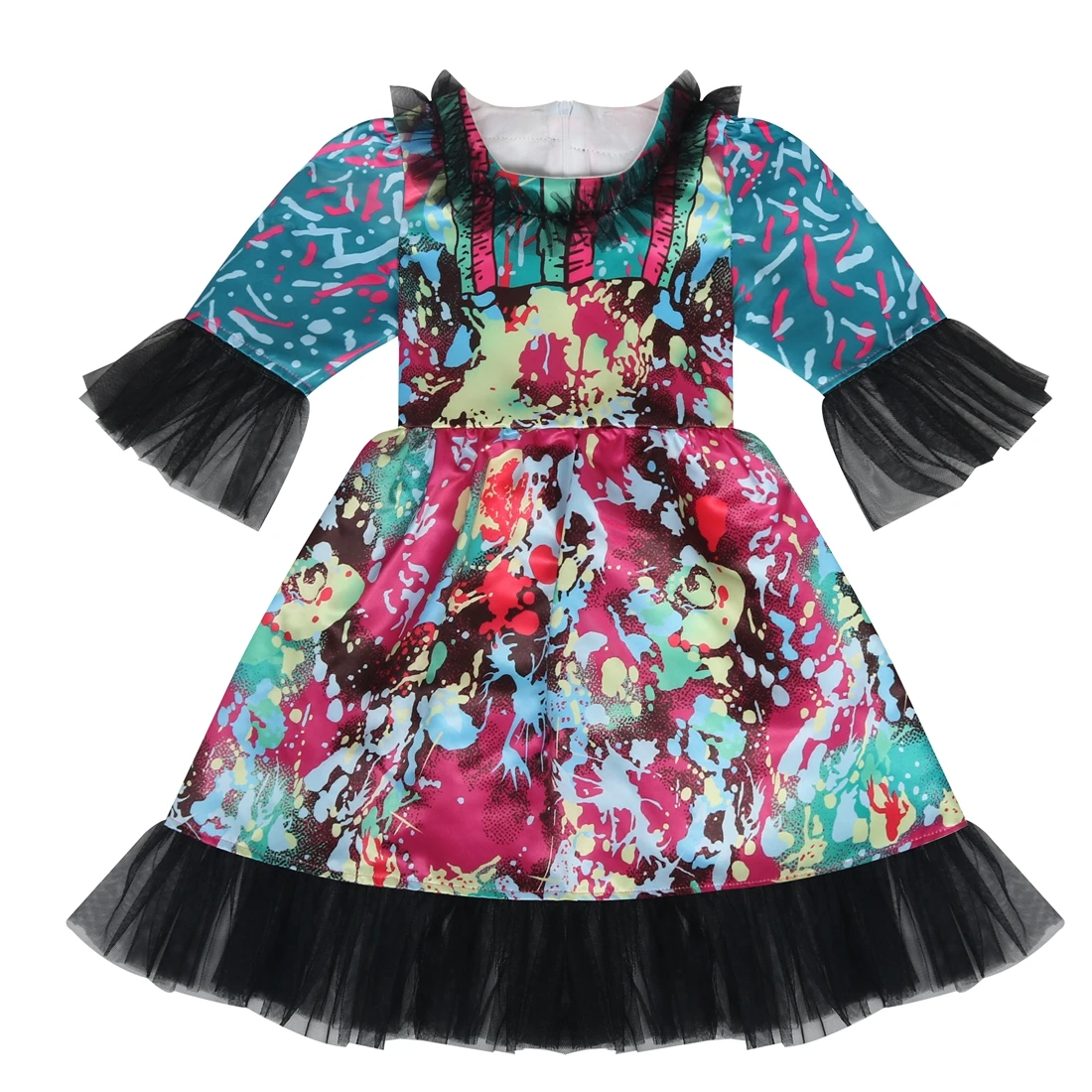 kids children floral fancy dressup halloween christmas party