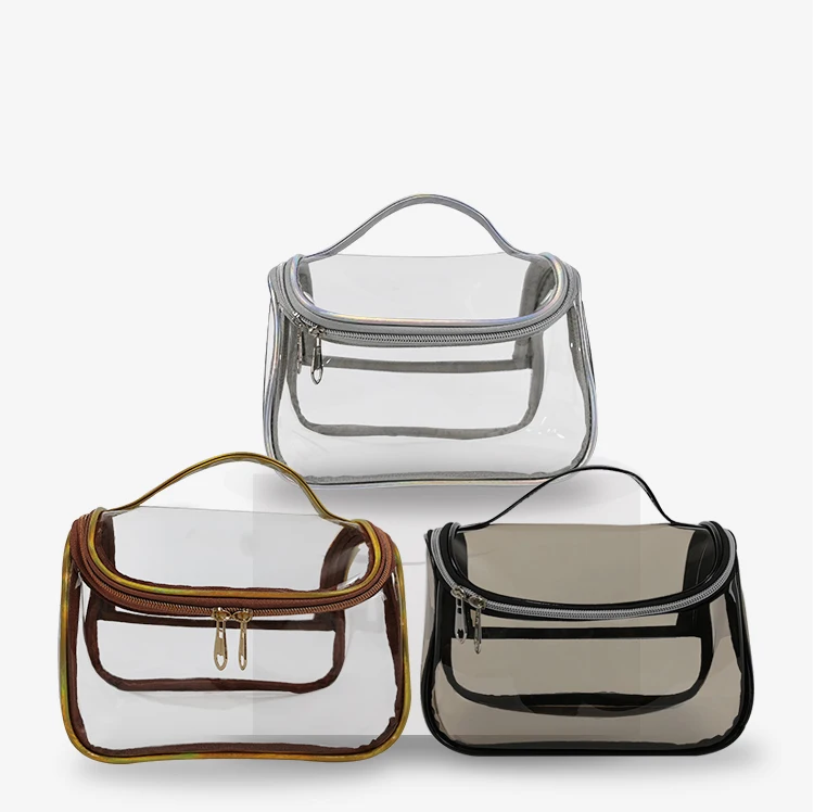 Neceser Transparente De Pvc De Alta Calidad Para Mujer,Bolsa De Viaje  Sencilla Y Portátil,A La Moda - Buy Bajo Moq Transparente Bolsa De  Maquillaje,Neceser Cosmético,Bolsa Product on Alibaba.com