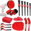 Ensemble rouge 18 pièces