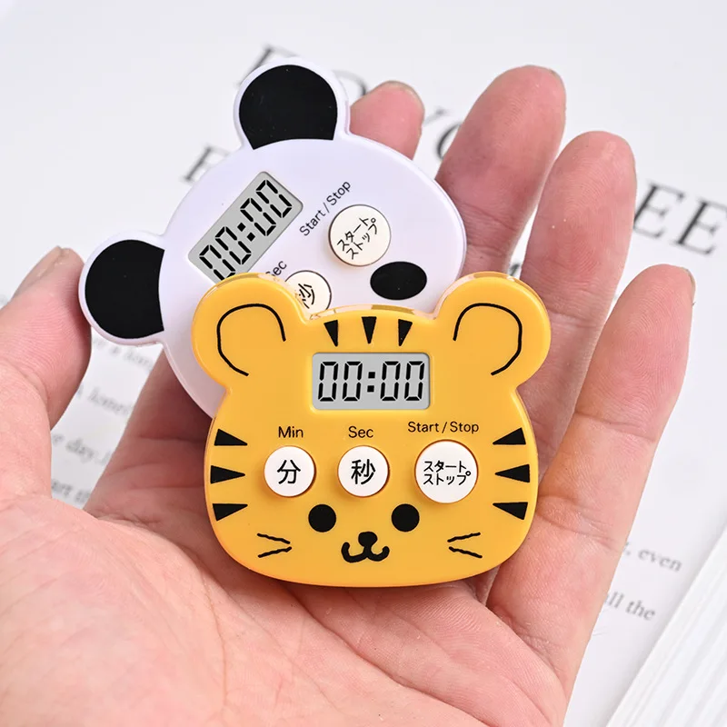 SYH1239 Mini Bear Shape Kitchen Timer Cute Decorative Animal Timer for the Kitchen Made of Plastic