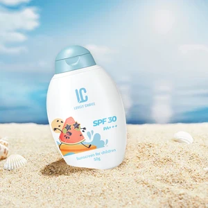 Wholesale Private Label Children's Mineral Sunscreen SPF30 PA+++ 50g Cream 100% Zinc No Chemical Alcohol-Free Water Sweat
