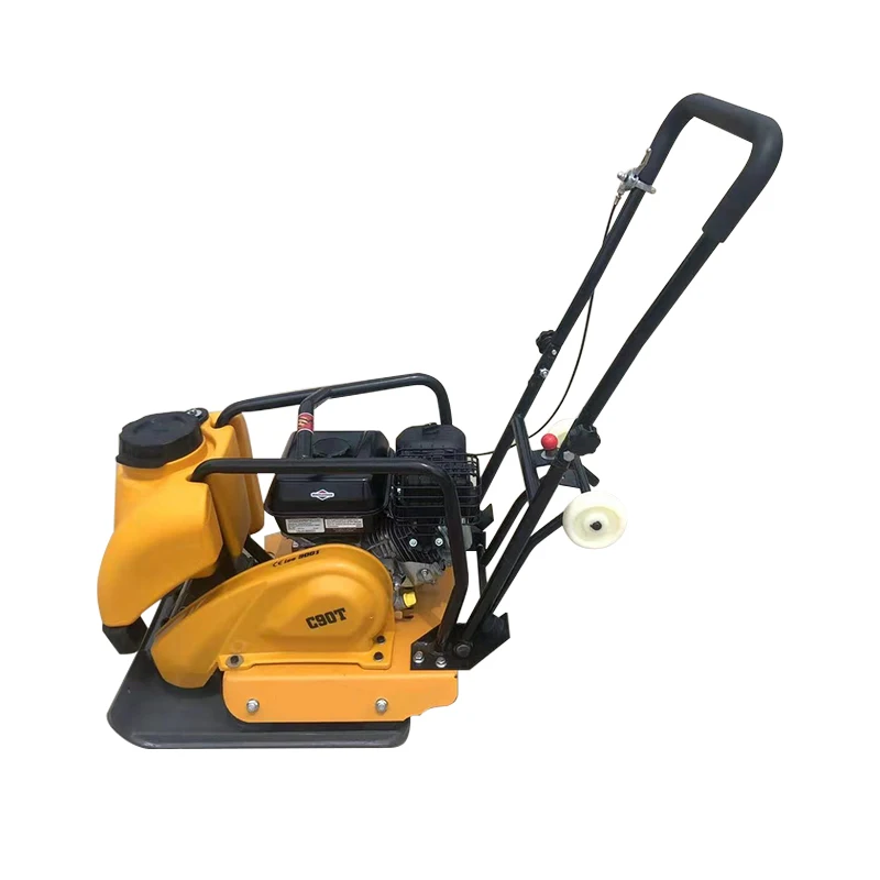 High Quality Road Compaction Asphalt Soil Loncin Petrol Tamper Wacker Small Vibratory Gasoline Vibrating Plate Compactor