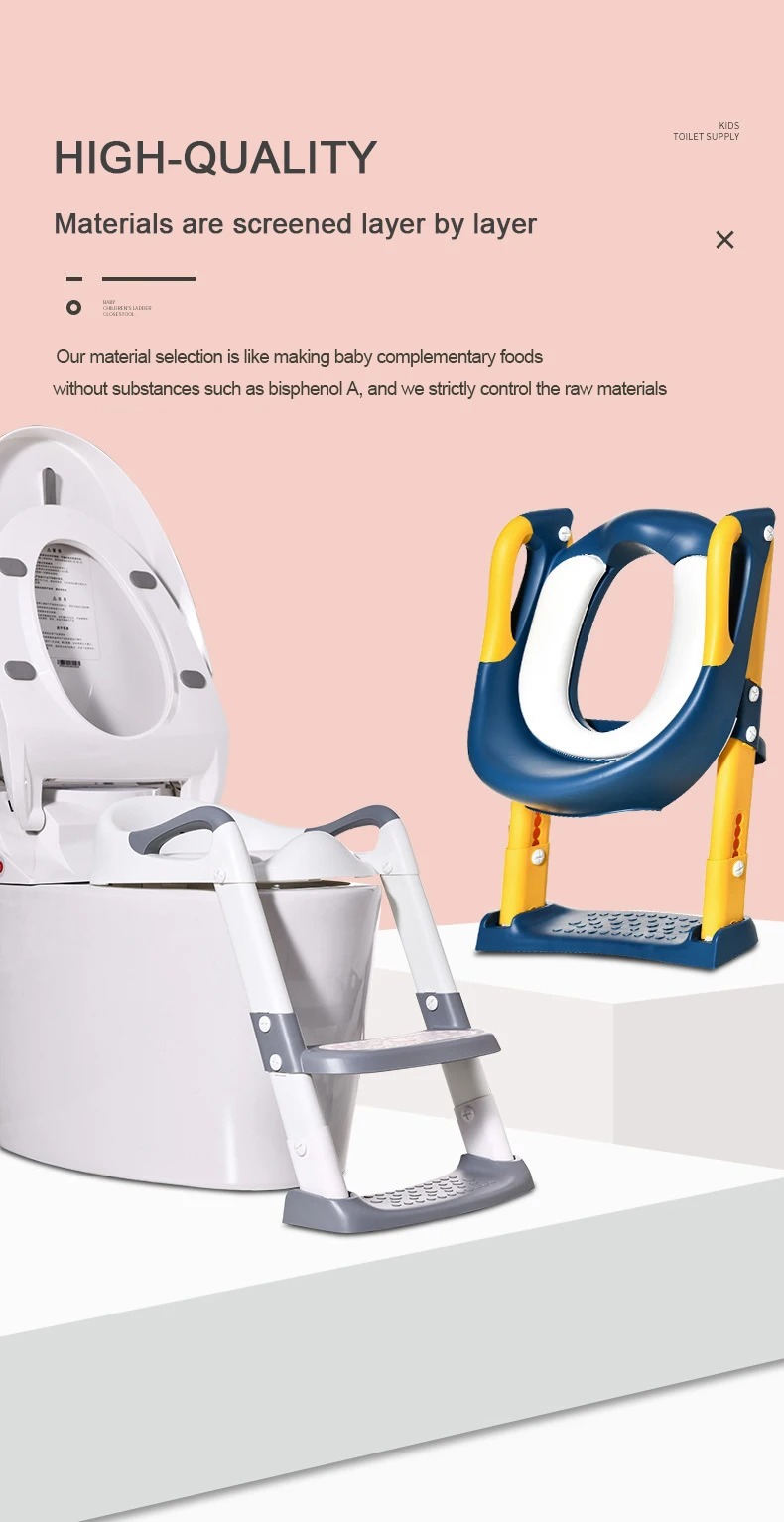Sunnuo New Design Adjustable Step Folding Portable Kids Toilet Baby ...