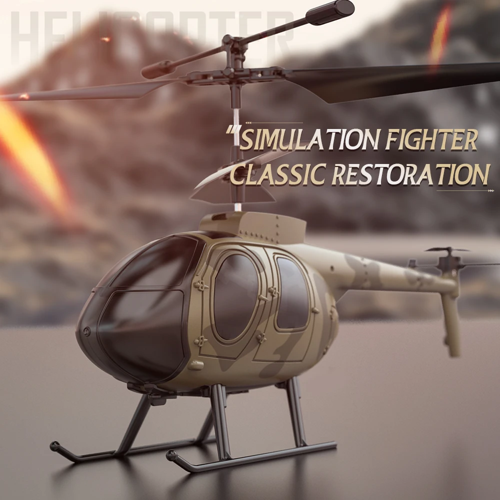 Lehoo Toys 3CH RC Helicopter Professional Military Electric 2.4ghz Remote Control Helicopter