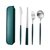 Ensemble 4 pièces vert argent