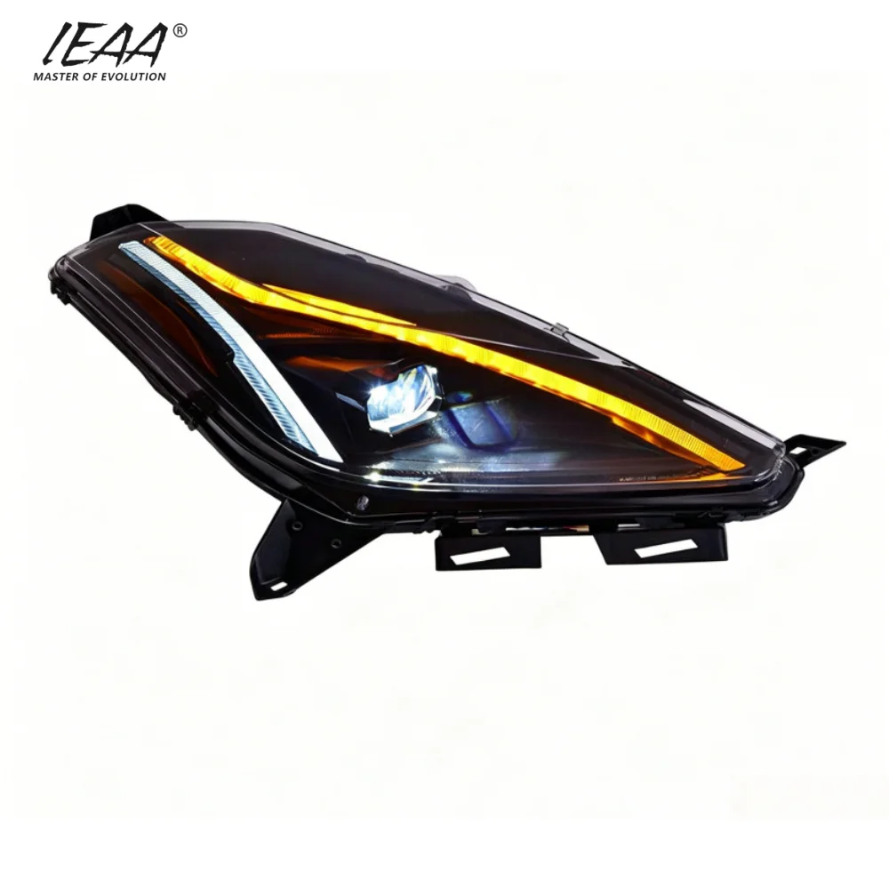 Upgrade to C8 Style LED Headlight Head Light Headlights Car Headlamp for Chevrolet Corvette C6 2005-2013 Plug and Play