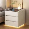 Luz de inducción blanca + luz tricolor + carga inalámbrica