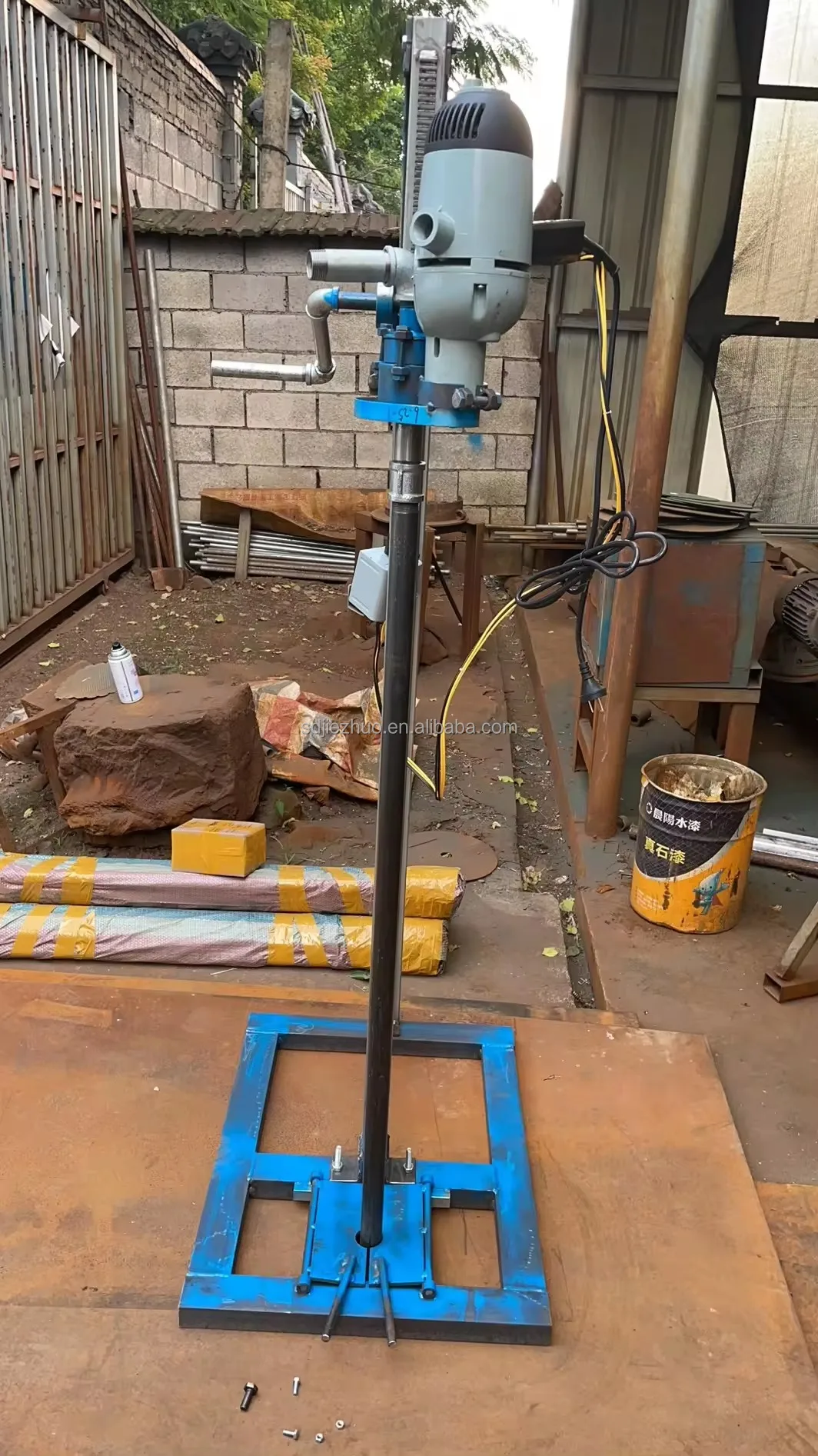 Mini Deep Well Machine Small Portable Drilling Rig - 60m Depth Water Well Machine