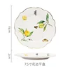assiette plate citron-7,5
