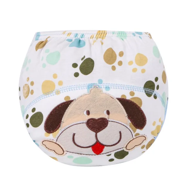 Wholesale Soft Cloth Fabric Baby Diapers Training Pants Newborn Cotton Diaper Pant Baby