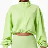 Fluorescent green hoodies