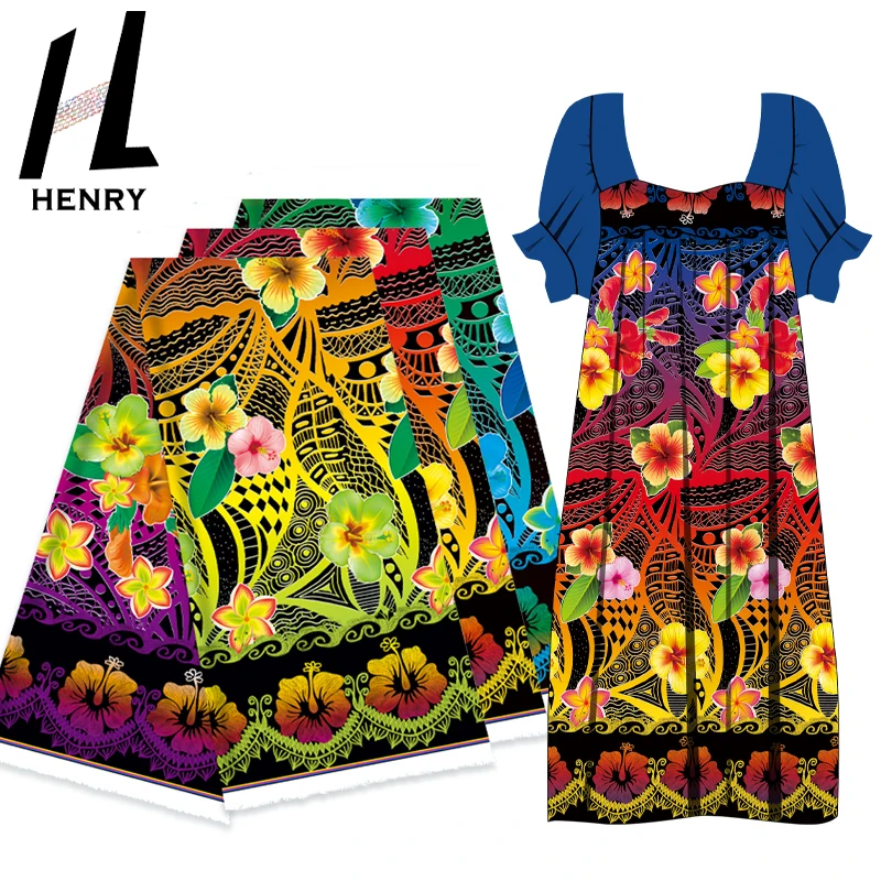 Henry Island-telas suaves y ligeras de poliéster para ropa