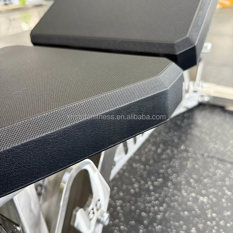 XMASTER Stainless Steel Adjustable Bench for GYM Strength Training