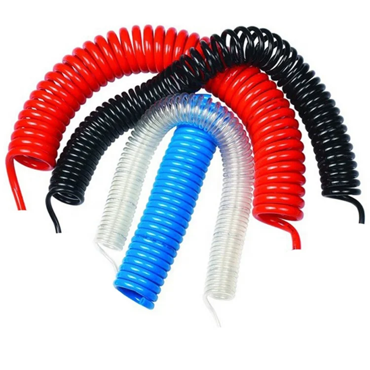 Шланг спиральный pu. Шланг Coiled Hose 15м. Термоусадка спиральная. STL 3d стяжка для шланг PU. PU трубка с толстой стенкой.