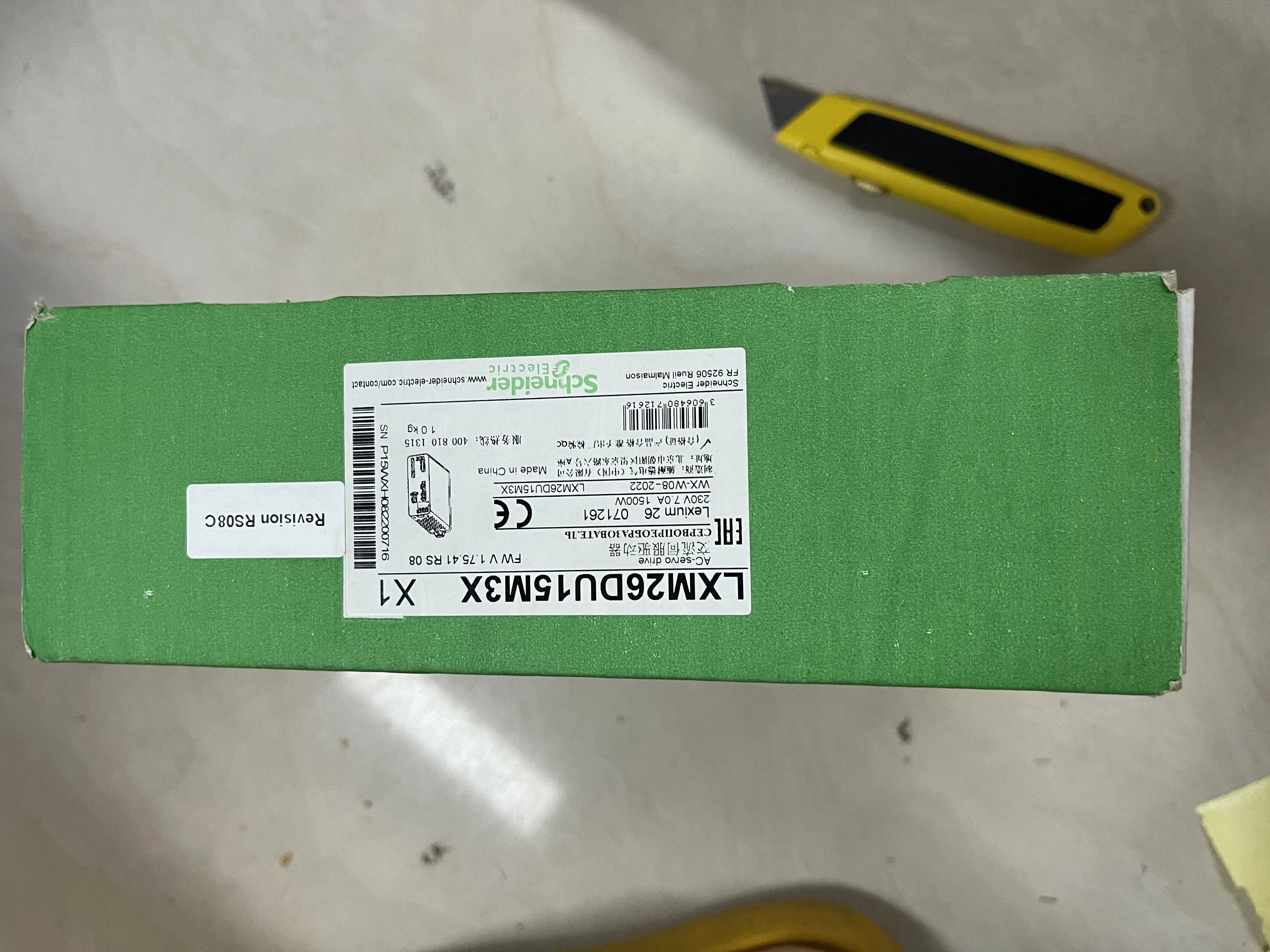 Schneider Servo Drive LXM26DU15M3X Schneider Servo Drive LXM26DU15M3X