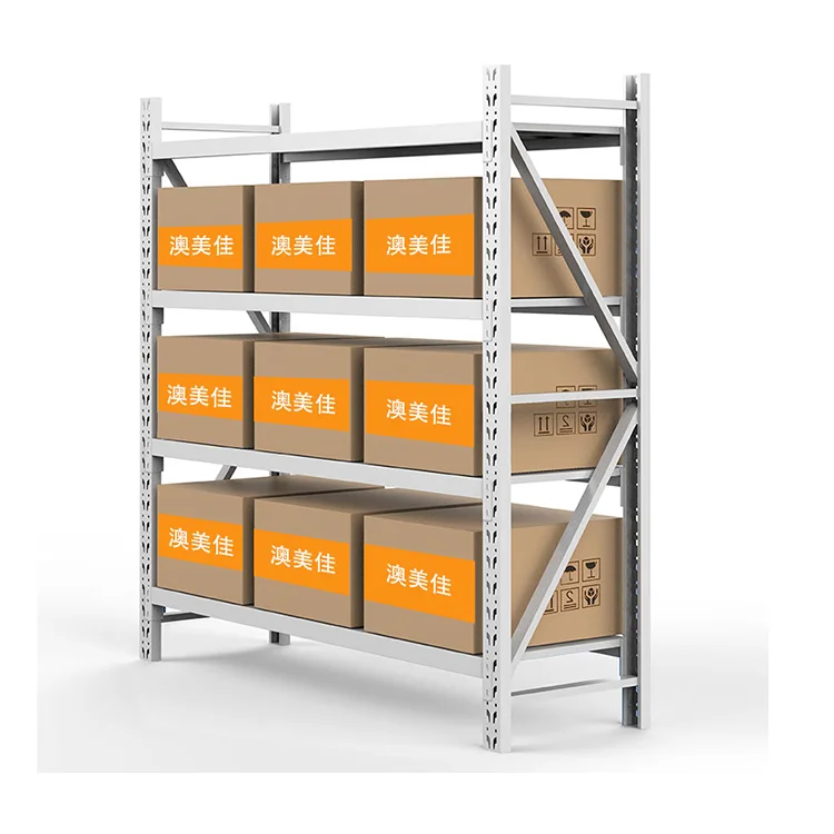 Factory Metal Boltless Stacking Rack Industrial Warehouse Storage Racks ...