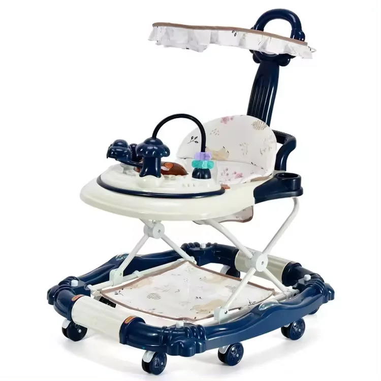 High Quality 360 Rotating Round Rolling Baby Walker Newborn Baby Learning to Walk Activities Stroller