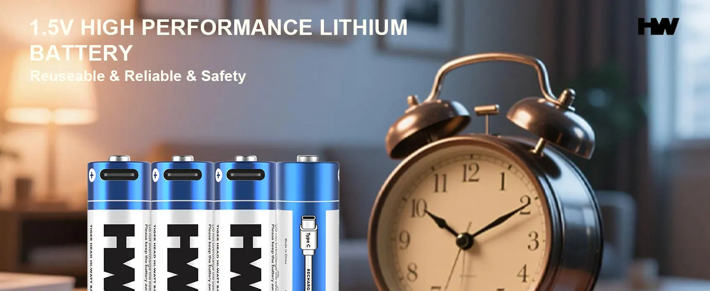 4in1 type c rechargeable aa 14500 li ion battery pack 15v 3600mwh-0